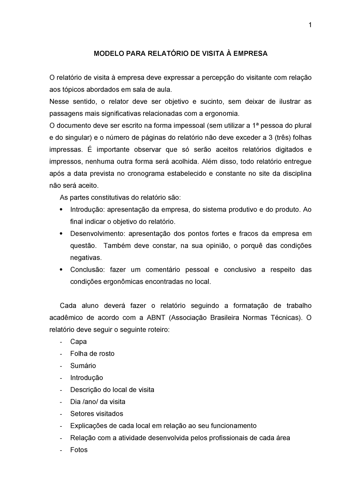 Exemplo De Relatorio Com Normas Da Abnt Novo Exemplo 7075