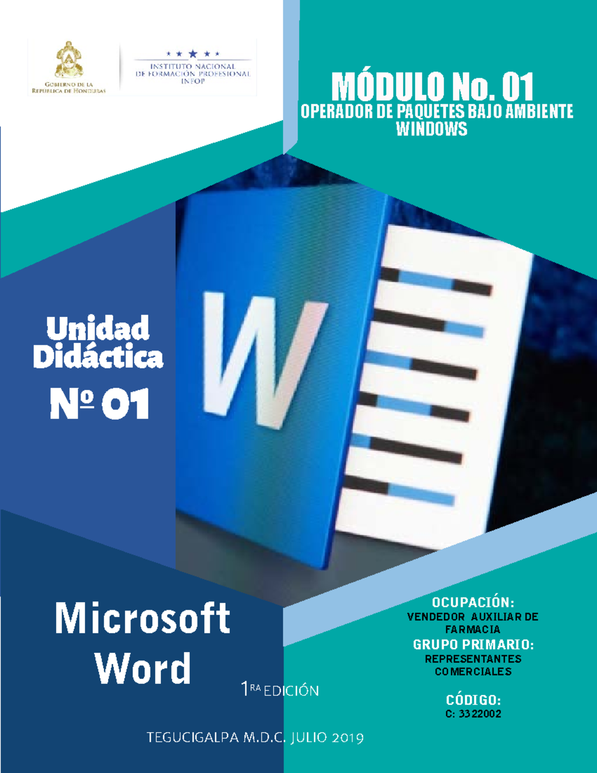 Módulo No 03 Ofimática Básica Microsoft WORD Actualizado - MÓDULO No ...