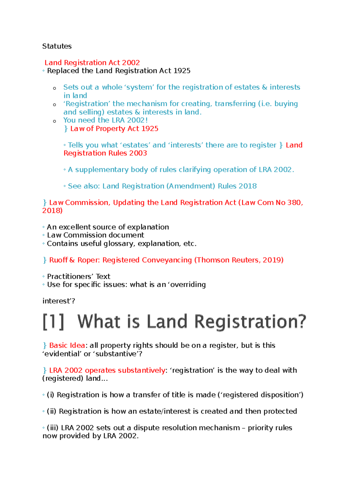 Intro To LRA 2002 Statutes Land Registration Act 2002 Replaced The   Thumb 1200 1698 