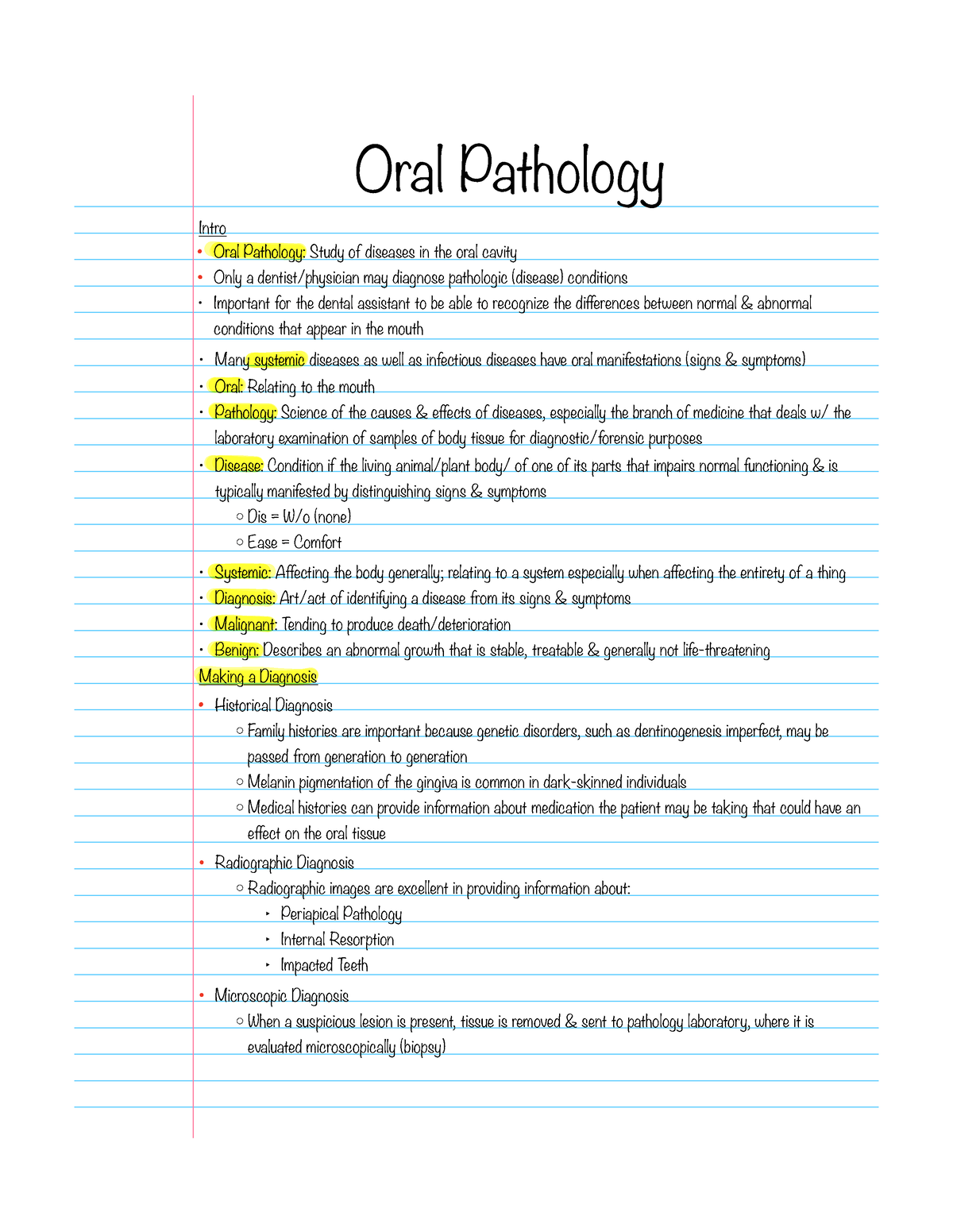 library dissertation topics in oral pathology