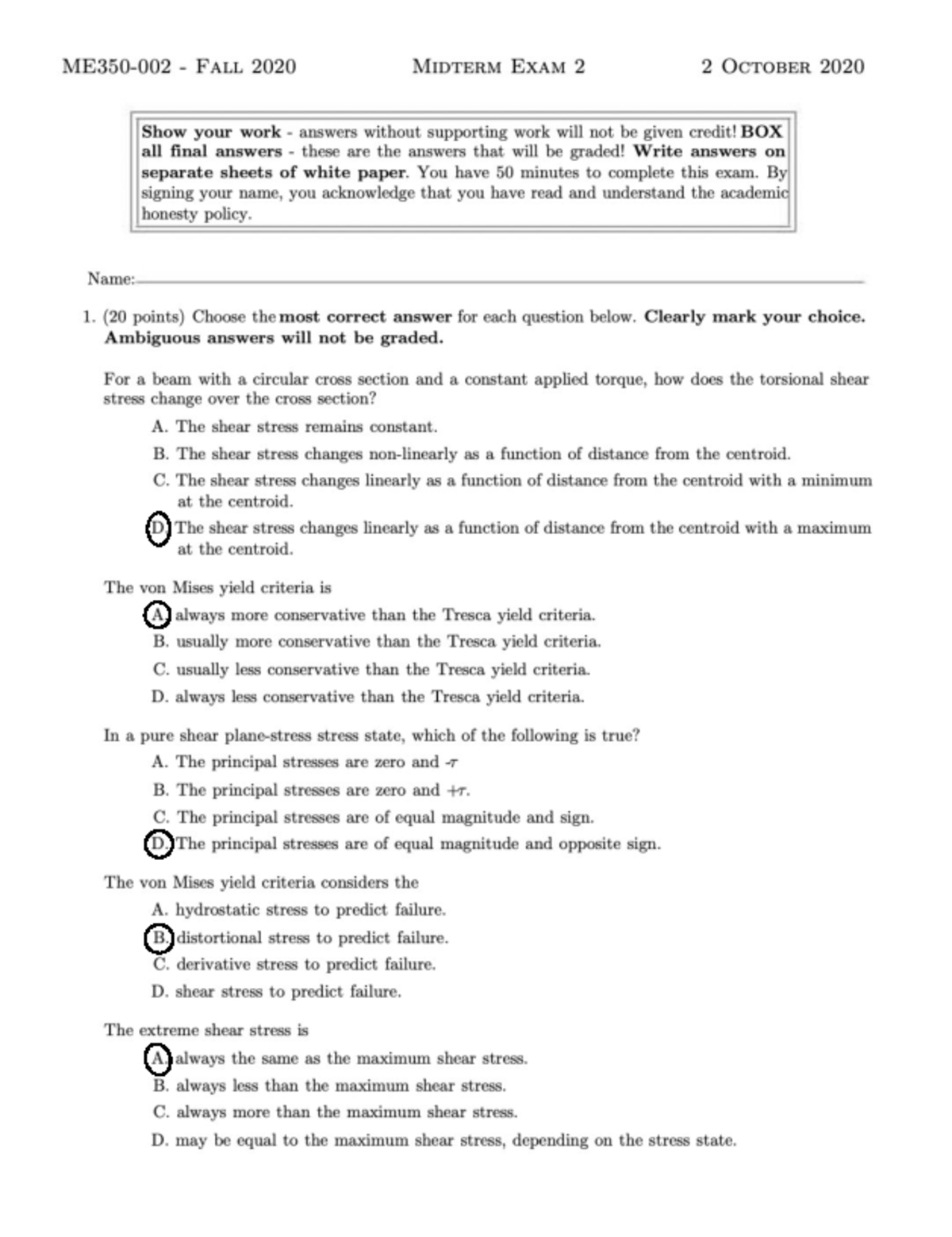 Exam 2 Prep - CH - exam review - CH 101 - Studocu
