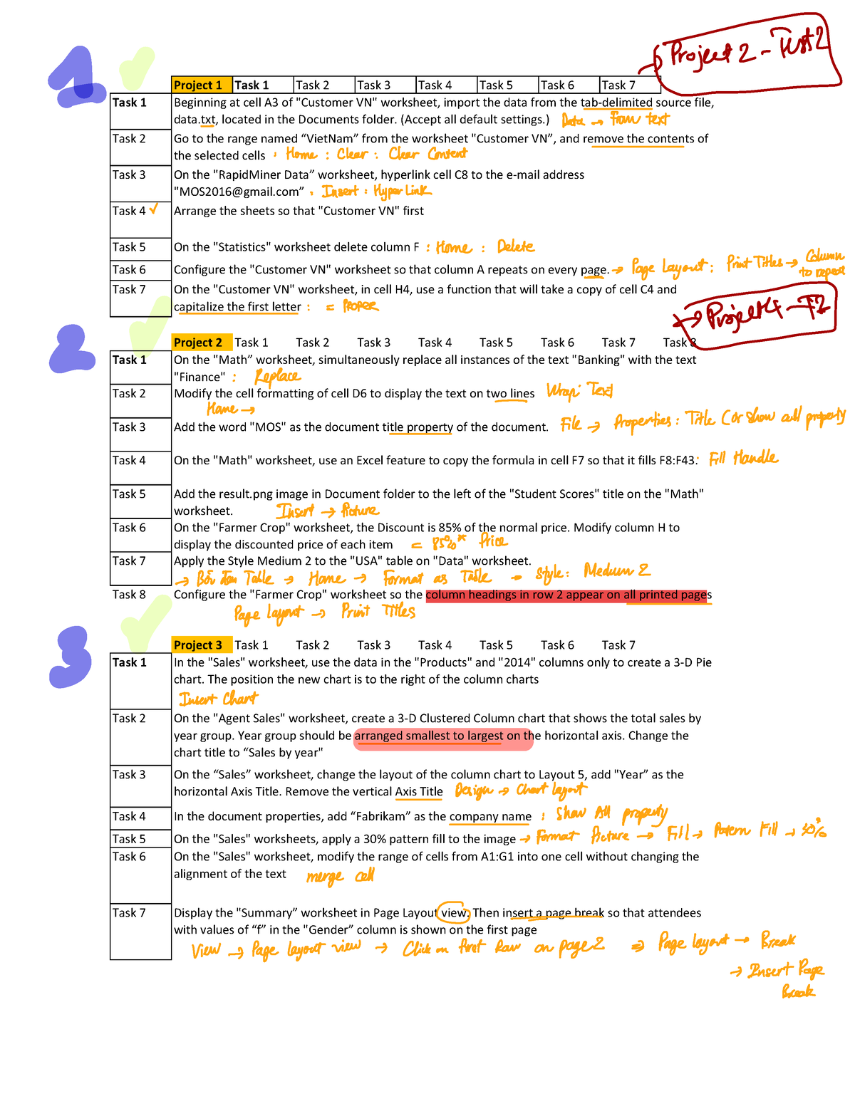 Mocktest - Mock Test For Accounting - Project 1 Task 1 Task 2 Task 3 ...