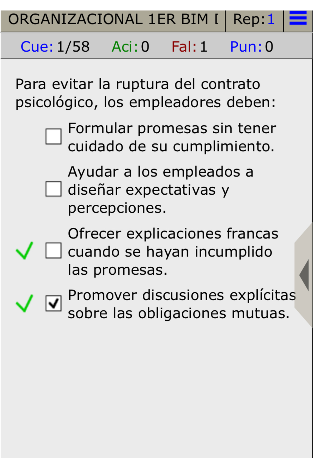 Psicología organizacional - Trabajo de titulación II / Examen ...