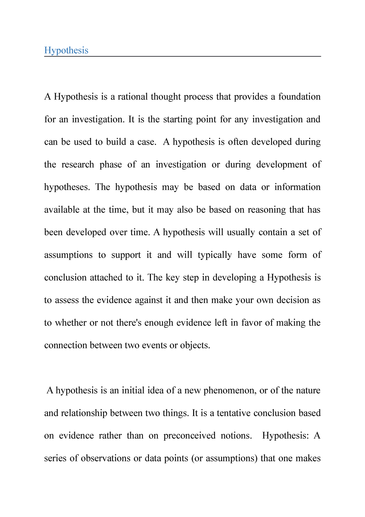 hypothesis-class-fun-hypothesis-a-hypothesis-is-a-rational-thought