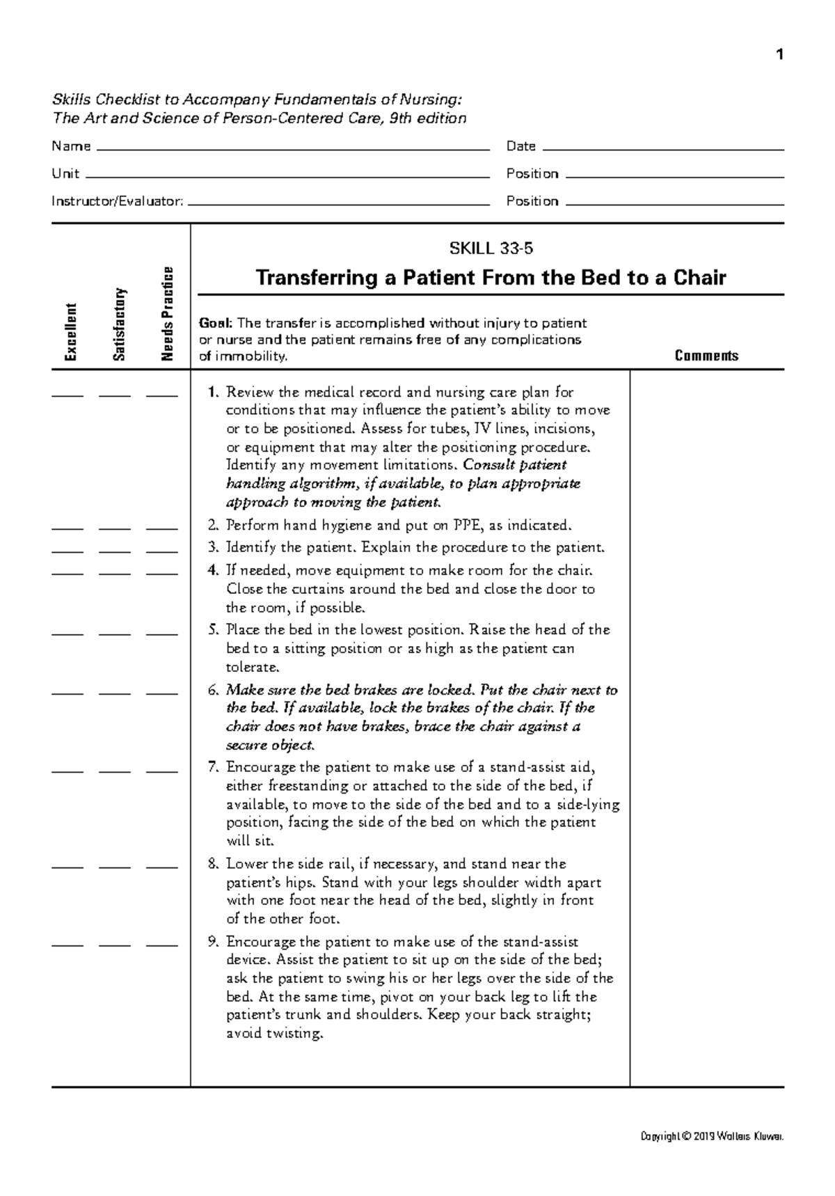 ch-33-transfer-from-bed-to-chair-1-skills-checklist-to-accompany