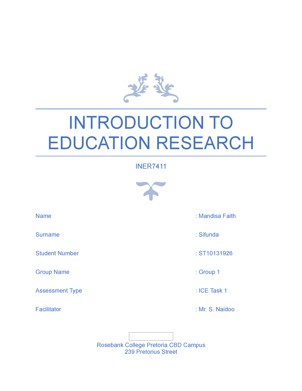 what is education research introduction