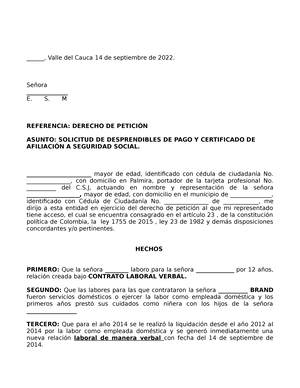 Carta DE Responsabilidad Civil CARTA DE RESPONSABILIDAD CIVIL MonterÌa de mayo del aÒo