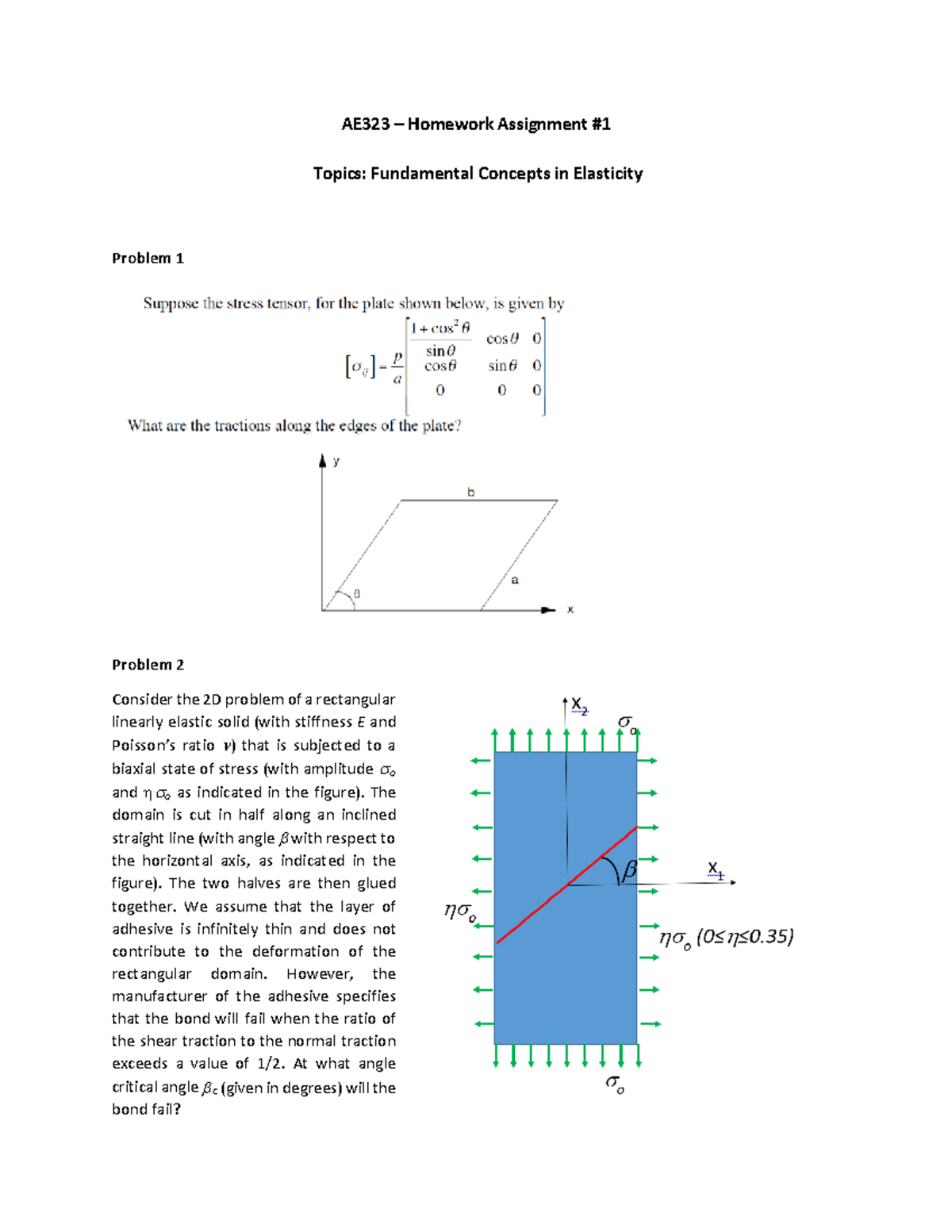 HW1 Soln Fall 2023 - HW 1 Solutions - AE323 – Homework Assignment ...