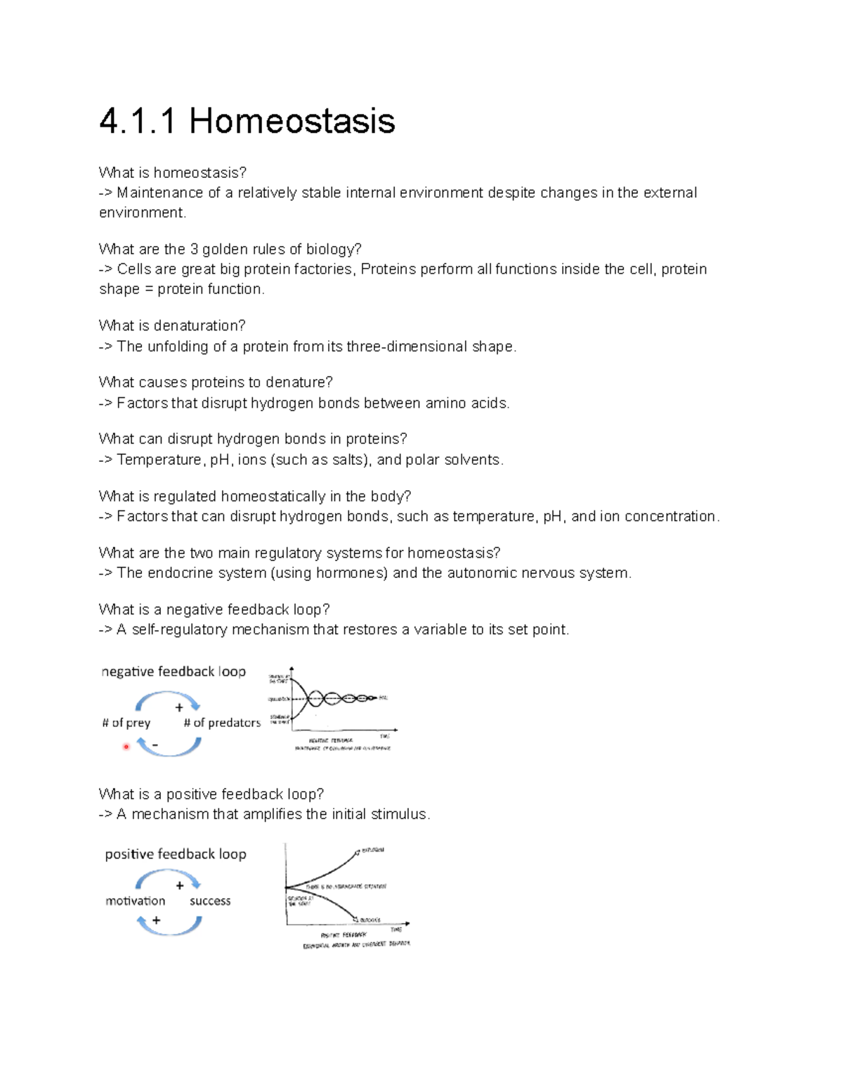 Exploring - module 4 - 4.1 Homeostasis What is homeostasis ...