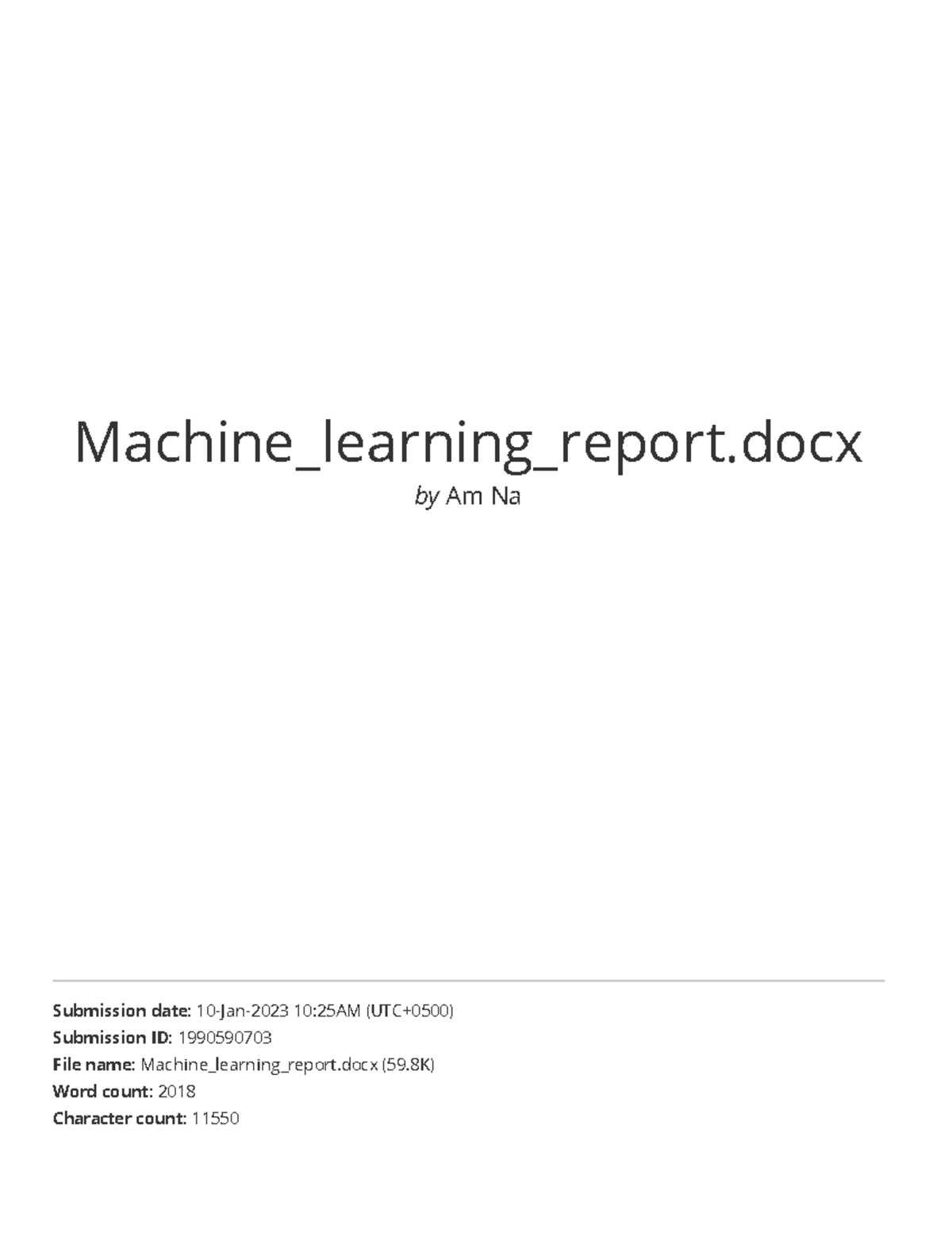 Machine learning report - Machine_learning_report by Am Na Submission ...