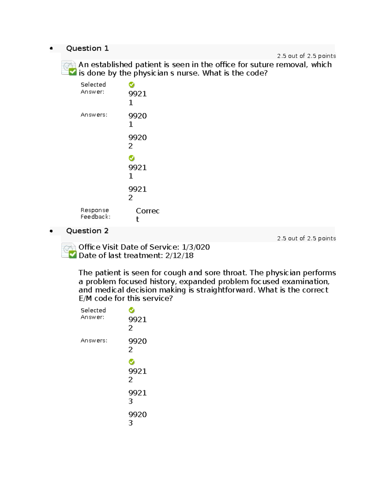 coding-test-exam-question-1-2-out-of-2-points-an-established-patient