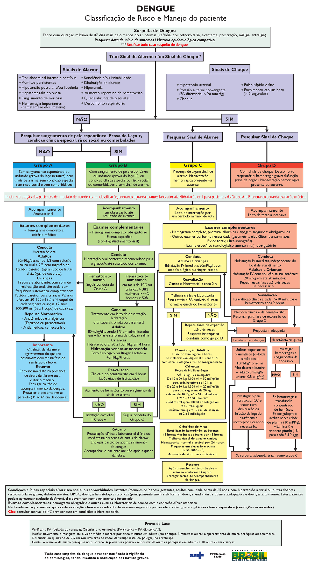 Dengue Classificacao Risco Manejo Paciente - Suspeita De Dengue Febre ...