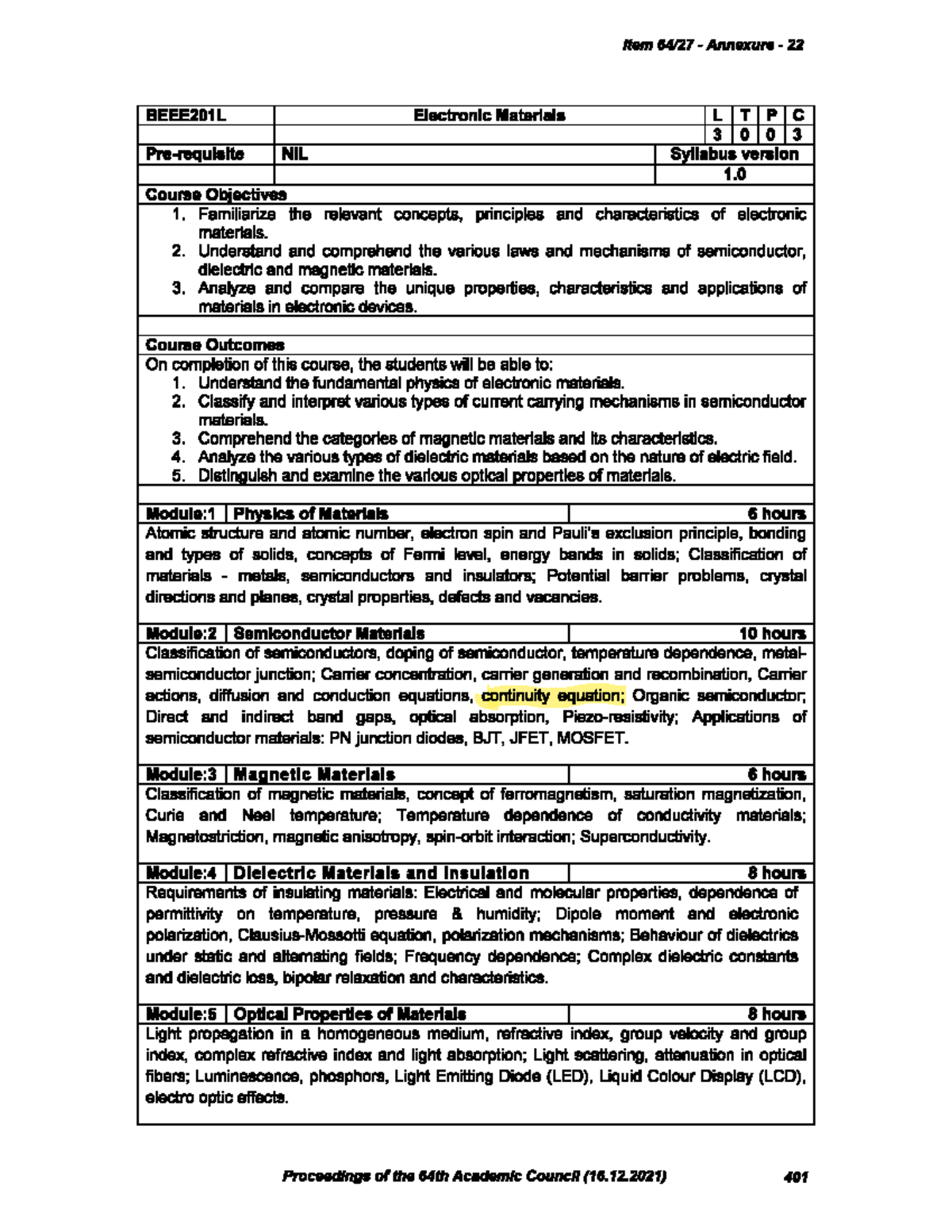 Syllabus Electronic Materials and Devices Studocu
