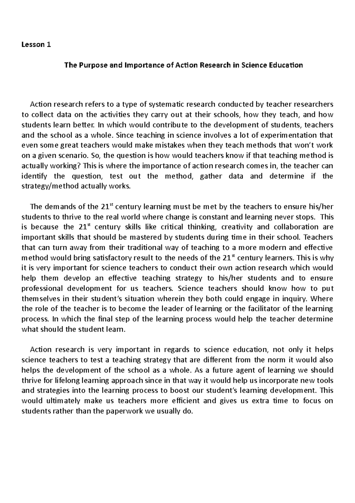 lesson-1-the-purpose-and-importance-of-action-research-in-science