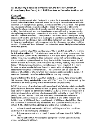 Evidence exam - Evidence: Context Lectures Exam content Exam tutorial ...