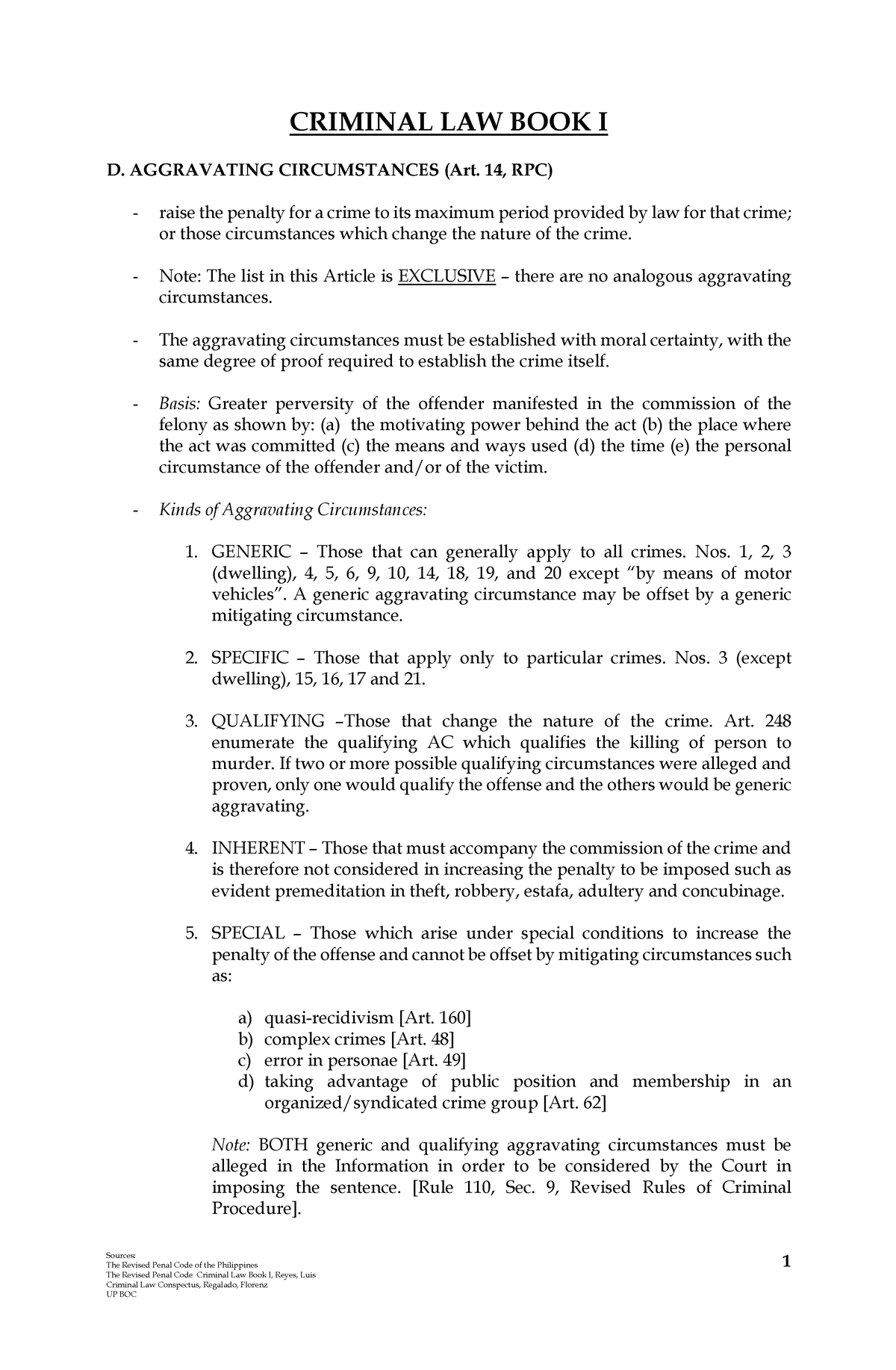 Criminal LAW BOOK I Module ( Midterm 3) - CRIMINAL LAW BOOK I D ...