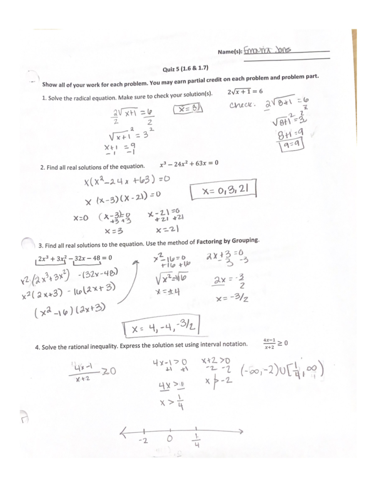 Quiz 5 (1 - Quiz 5 - MATH 110 - Studocu