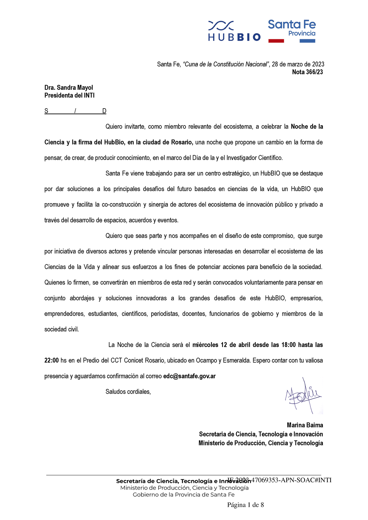 IF 2023 47069353 APN SOACINTI Santa Fe, “Cuna de la Constitución