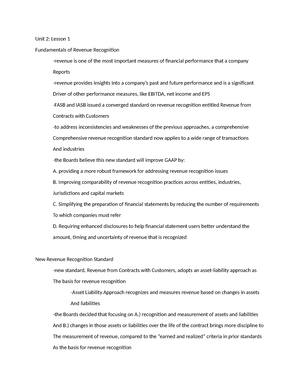 Unit 3 - Unit 3 Notes - D105 - Unit 3- Module 2 Debt Investment Debt ...