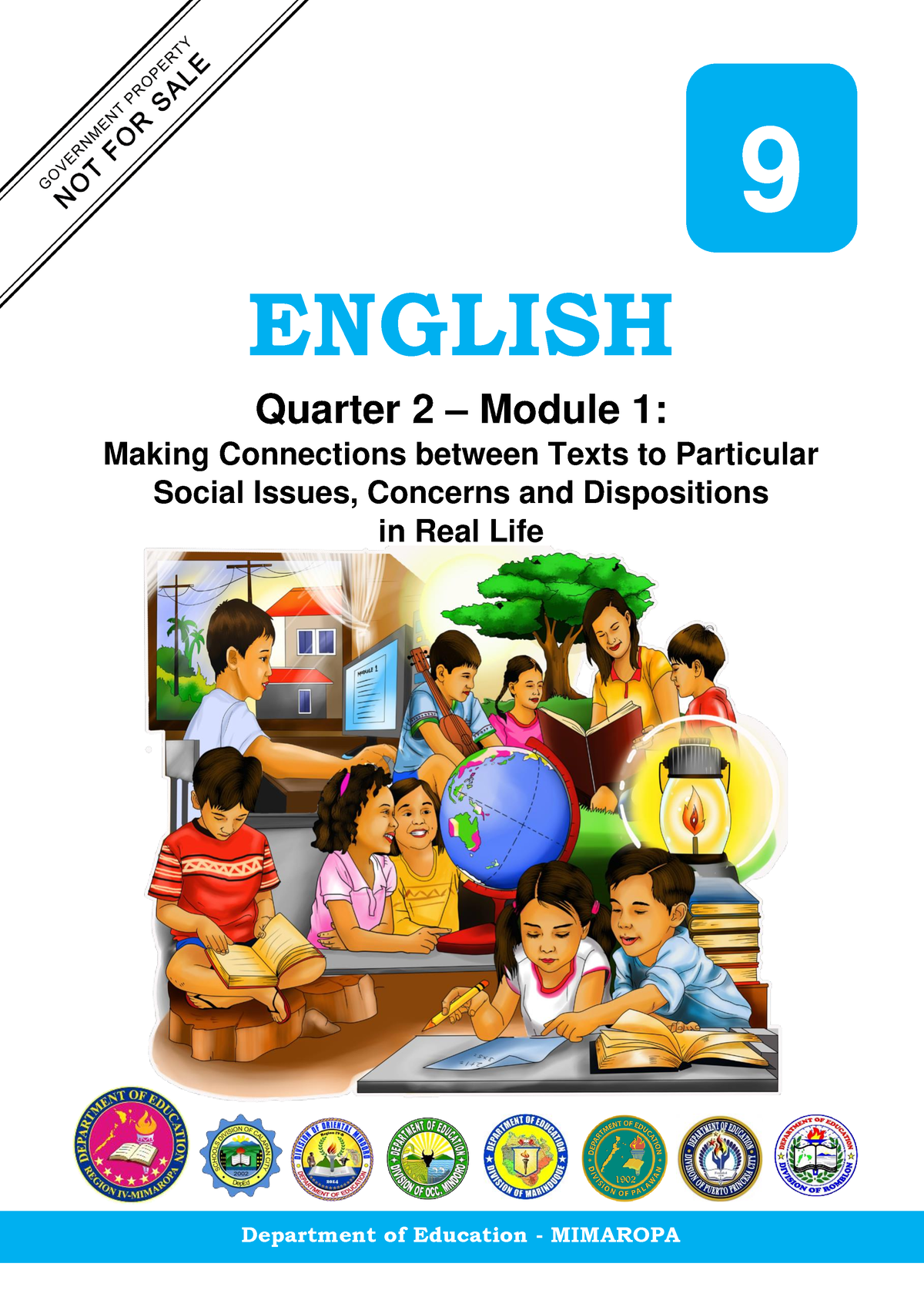English 9 Q2 Mod1 Module 1 Department Of Education Mimaropa Region English Quarter 2 0799