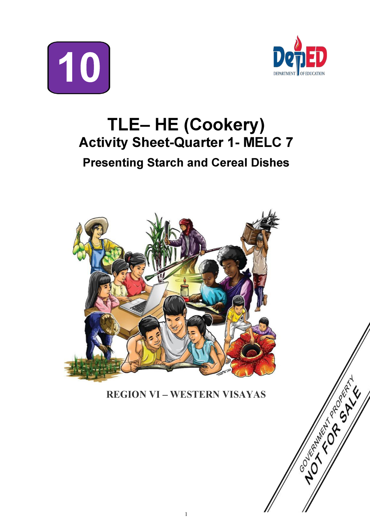 HE Cookery 10 Q1 LAS7 Final - 10 TLE– HE (Cookery) Activity Sheet ...