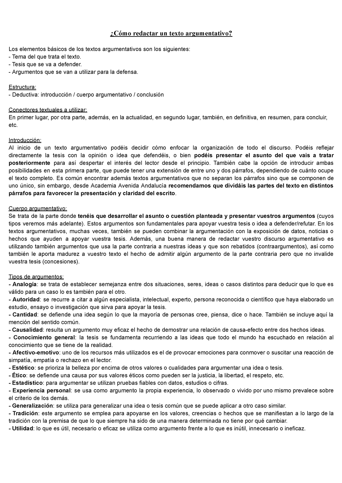 Como Hacer Texto Argumentativo ¿cómo Redactar Un Texto Argumentativo Los Elementos Básicos De 1277