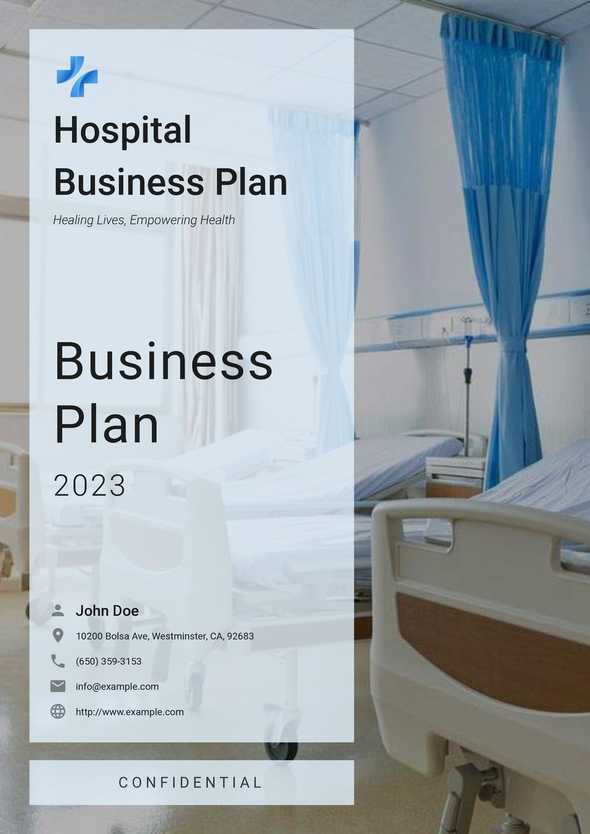 business plan about hospital