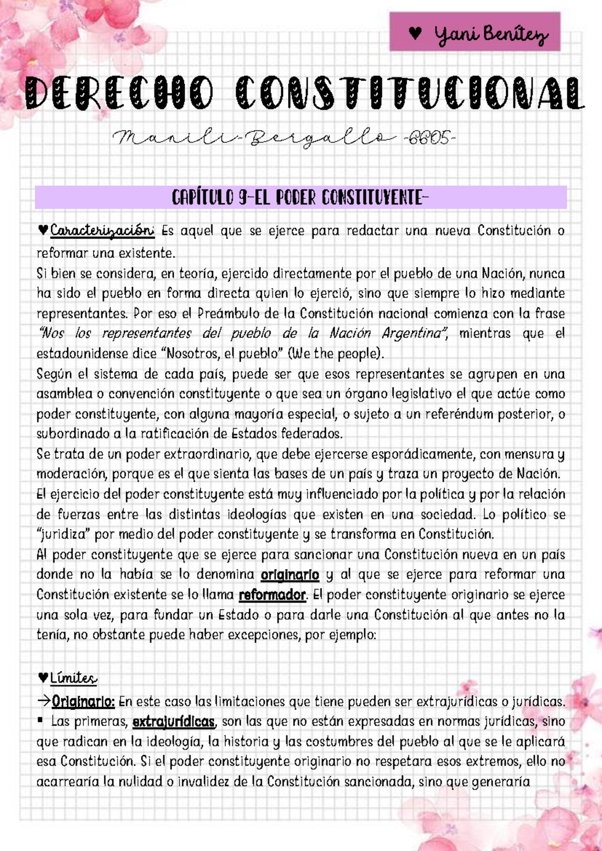 Manili Capítulo 9 - resumen del capitulo - Caracterización: Es aquel ...