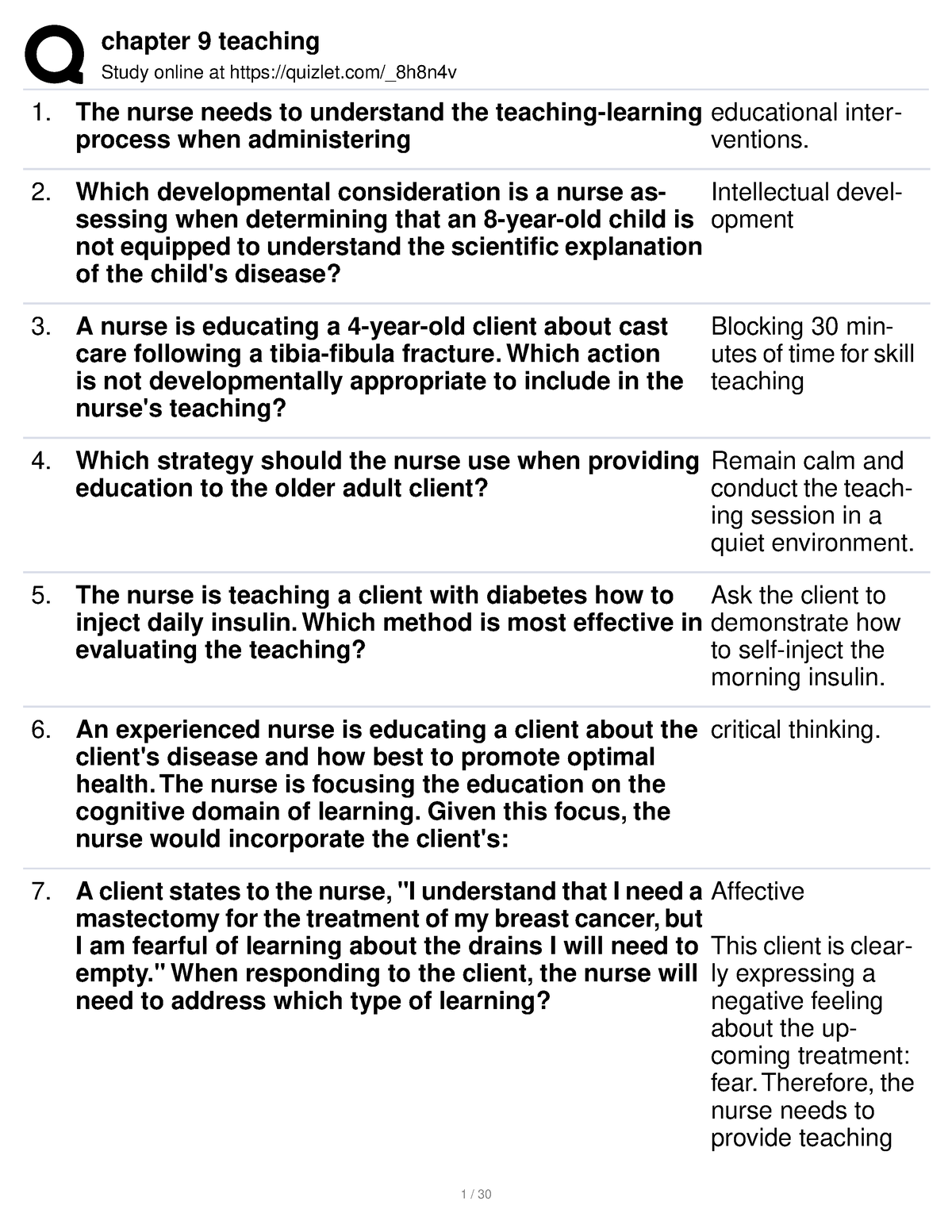 2 Quiz Study Online At Quizlet 8h8n4v The Nurse Needs To   Thumb 1200 1553 