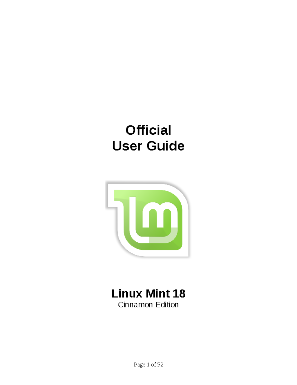 English 18 - Nota: 5-4 - Official User Guide Linux Mint 18 Cinnamon ...