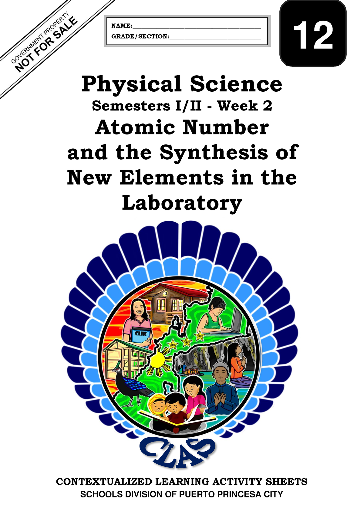 CORE 11&12 Physical Sciene SEMI&II CLAS2 Conceptof Atomic Number v3 ...