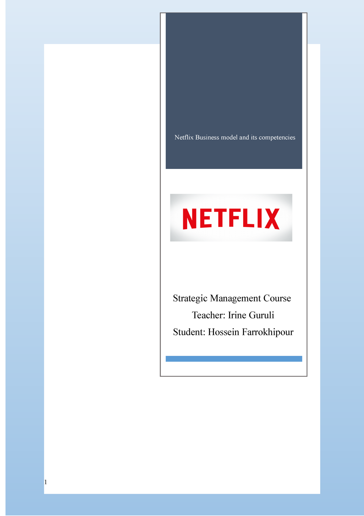 netflix business analytics case study