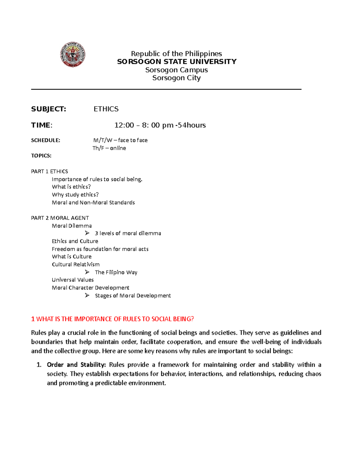 Module-for-Ethics - it is helpful - Republic of the Philippines ...