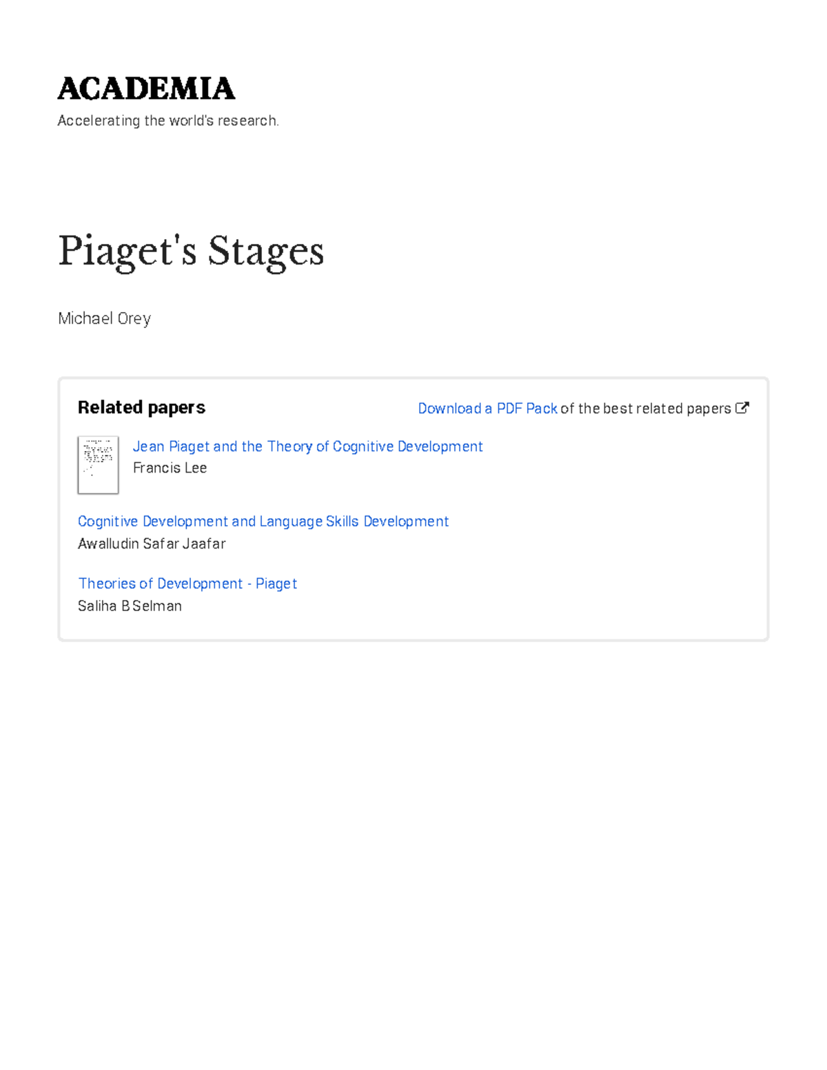 2+WOOD+ET+AL+2001 + Piaget+ Stages+OF+ Development - Accelerat ing t he ...