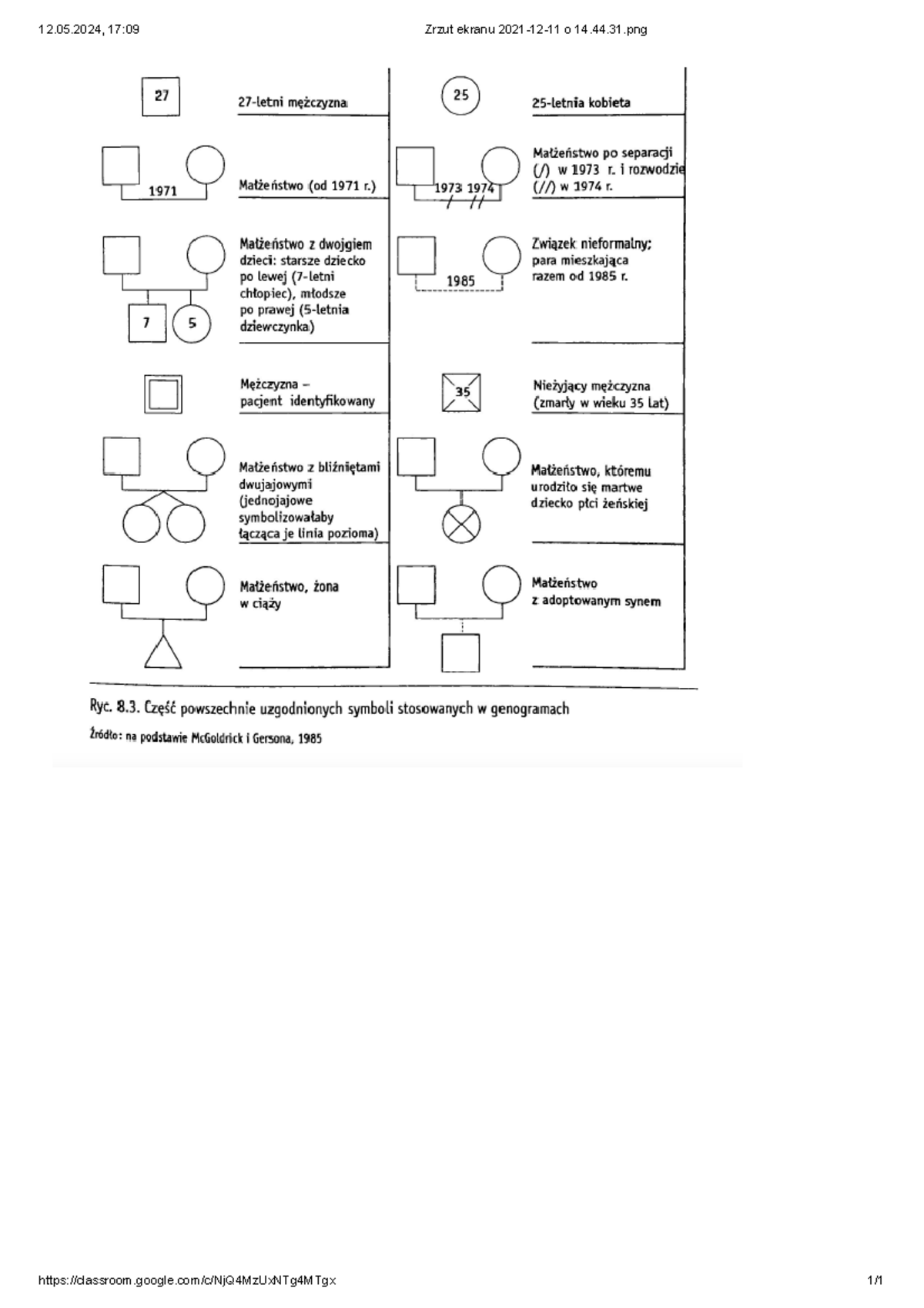 Genogram rodziny trzypokoleniowej 2 - 12.05, 17:09 Zrzut ekranu o 14.44 ...