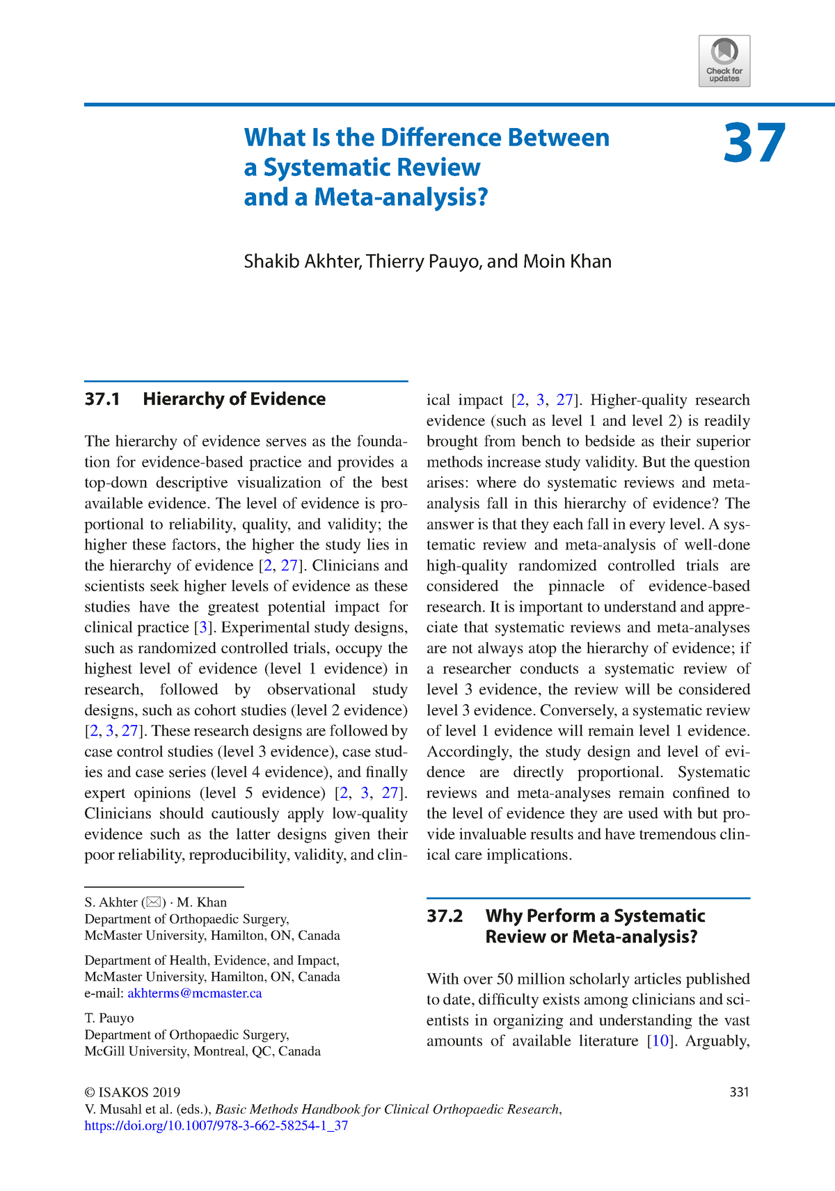 What Is The Difference Between A Systematic Review And A Meta Analysis ...