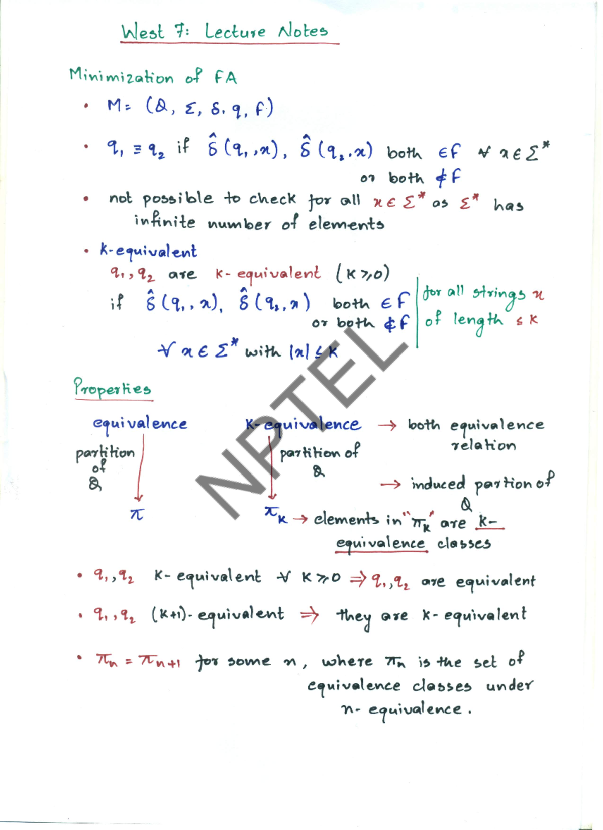 Automata W7 watermark - FLAT NOTES. - Computer aided Design Lab - Studocu