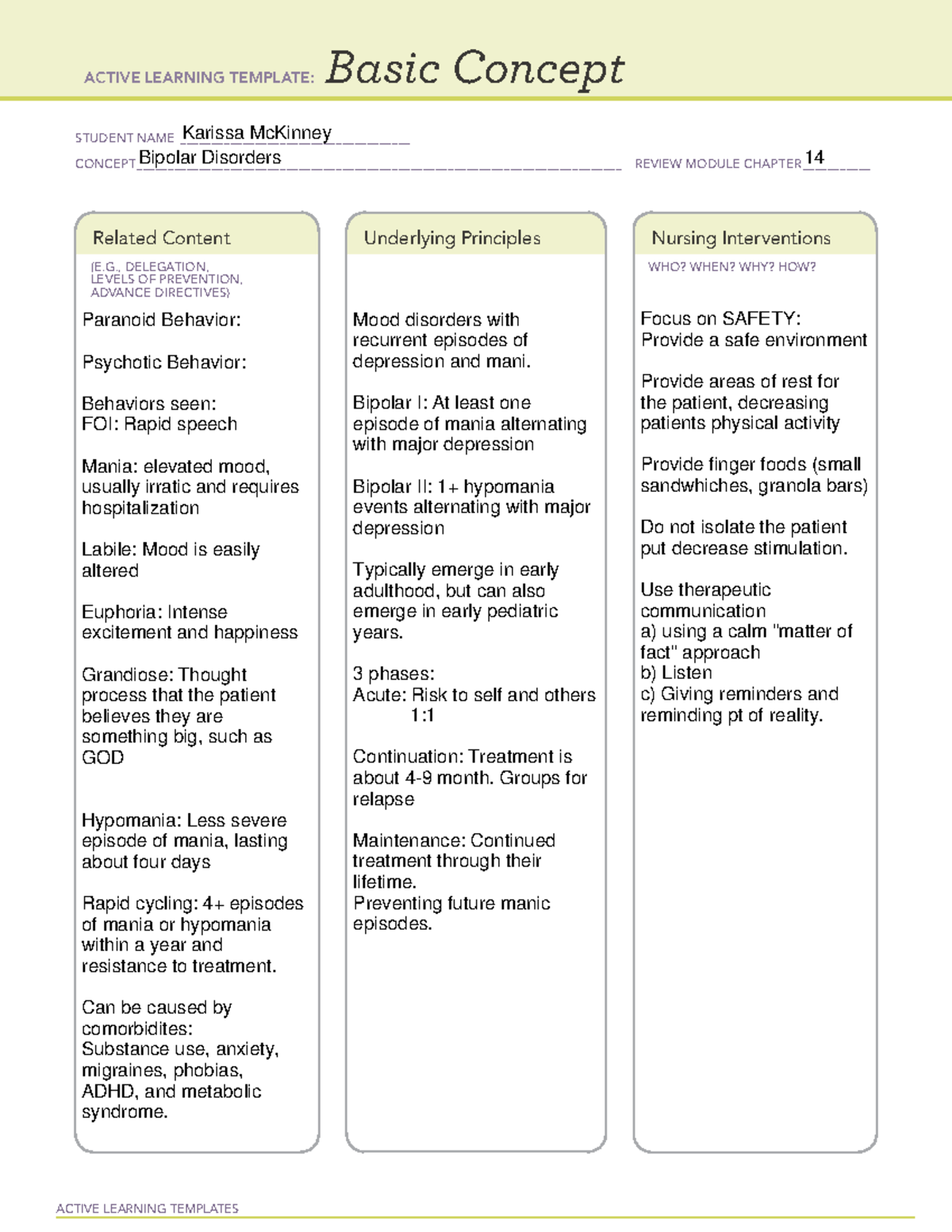 BCP 1 - Basic Concept Map - ACTIVE LEARNING TEMPLATES Basic Concept ...