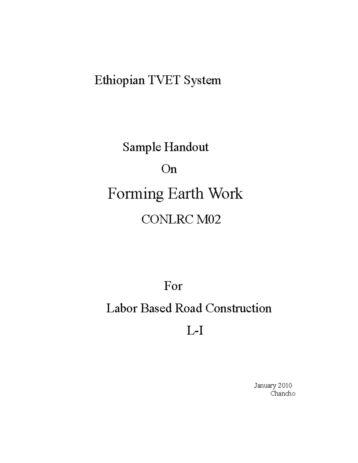 forming-earth-work-additional-ethiopian-tvet-system-sample-handout