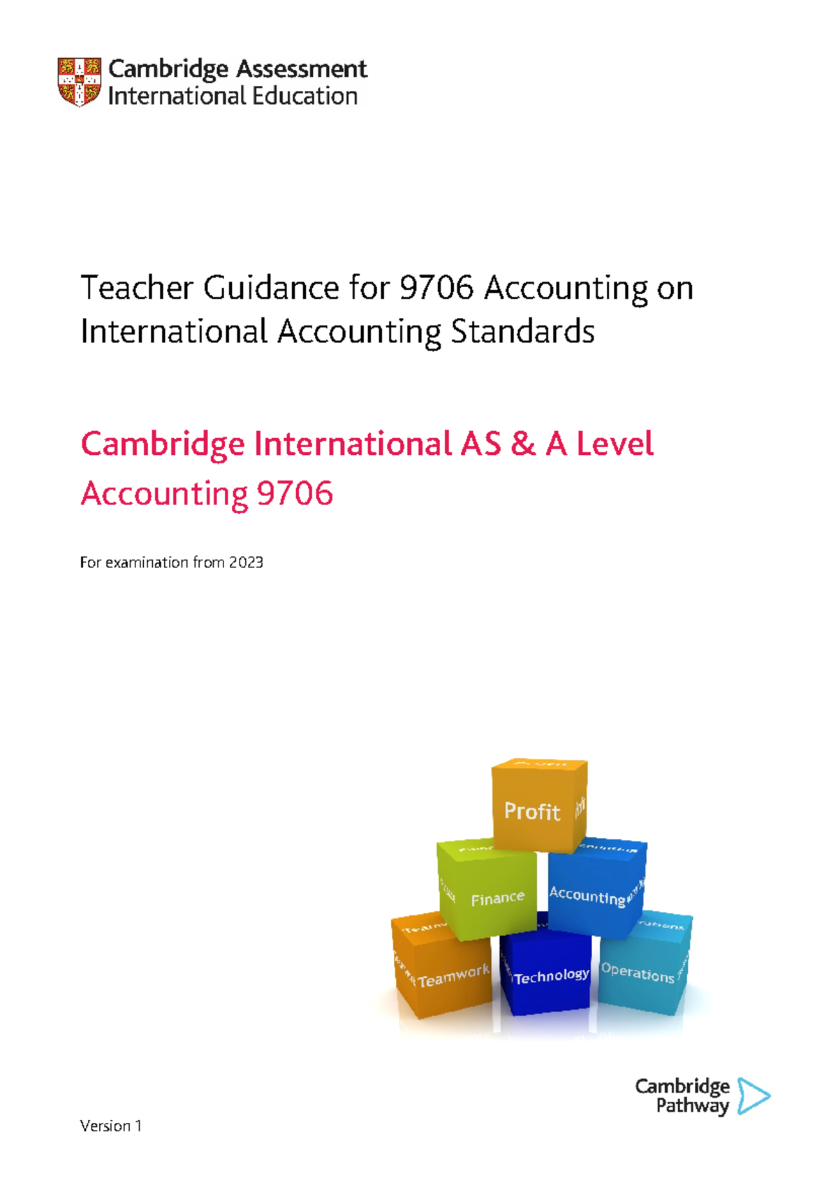 599157-teacher-guidance-for-examination-from-2023- Version 1 Teacher ...