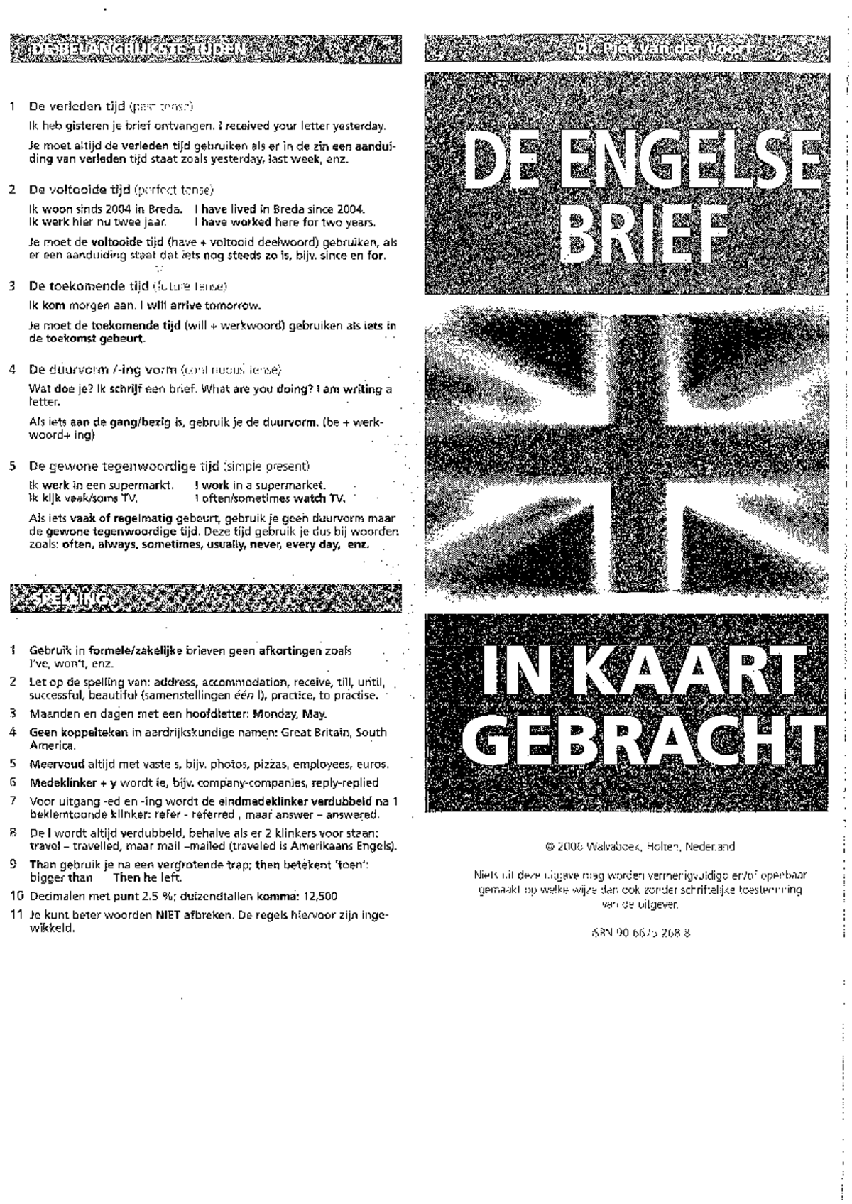 Engelse brief in kaart gebracht - entrep - Studeersnel