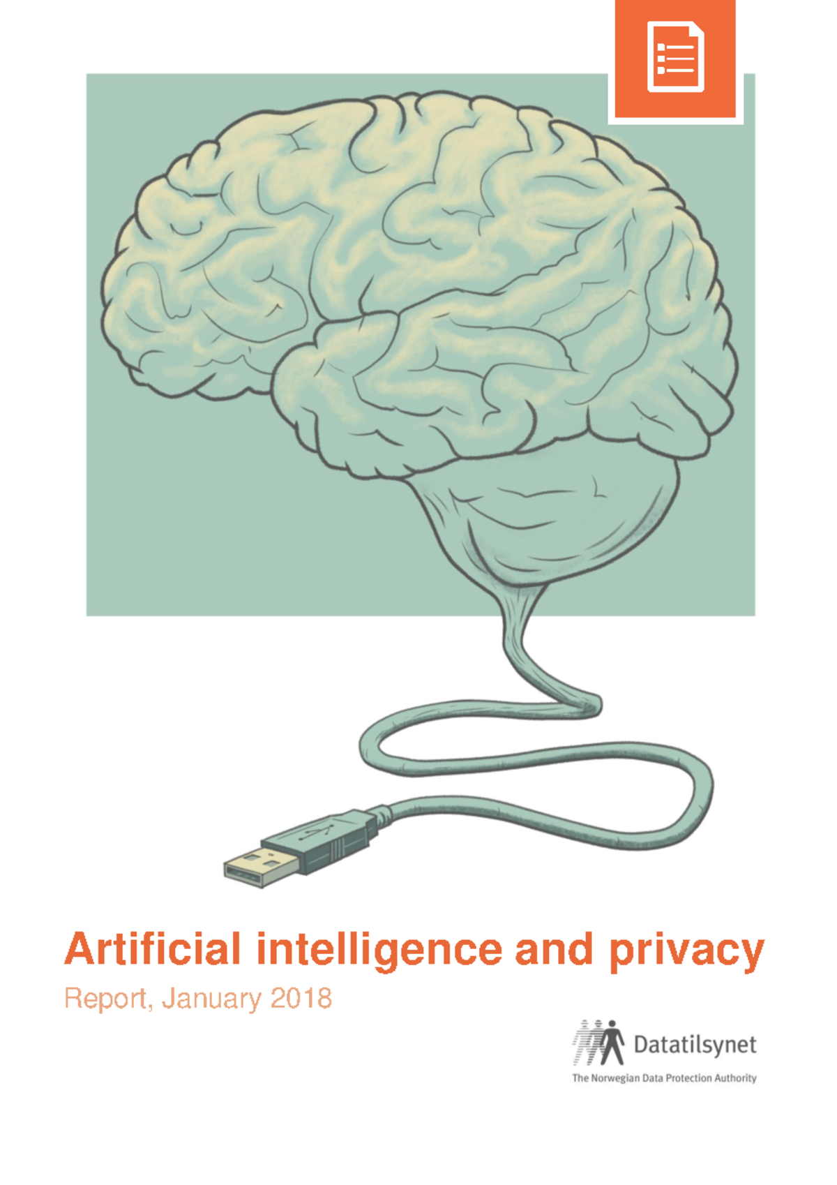 4. Artificial Intelligence And Privacy Author Datatilsynet - Artificial ...