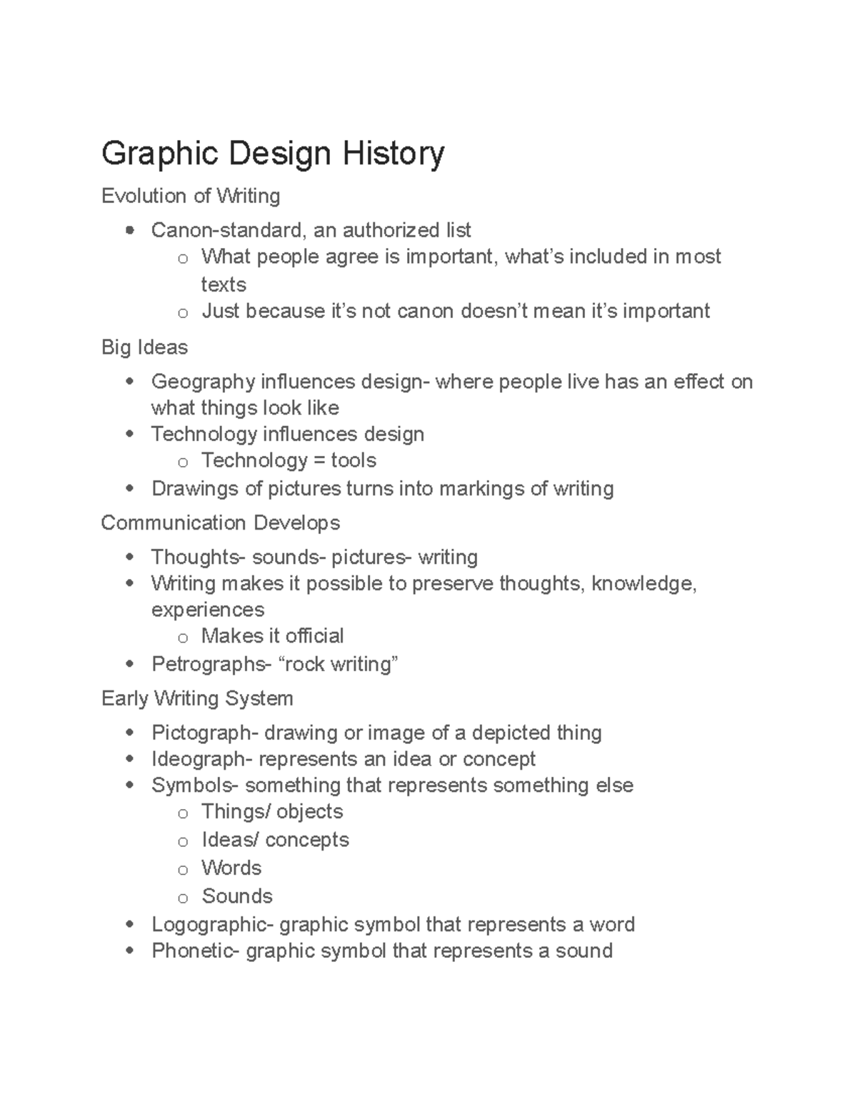 history of graphic design essay