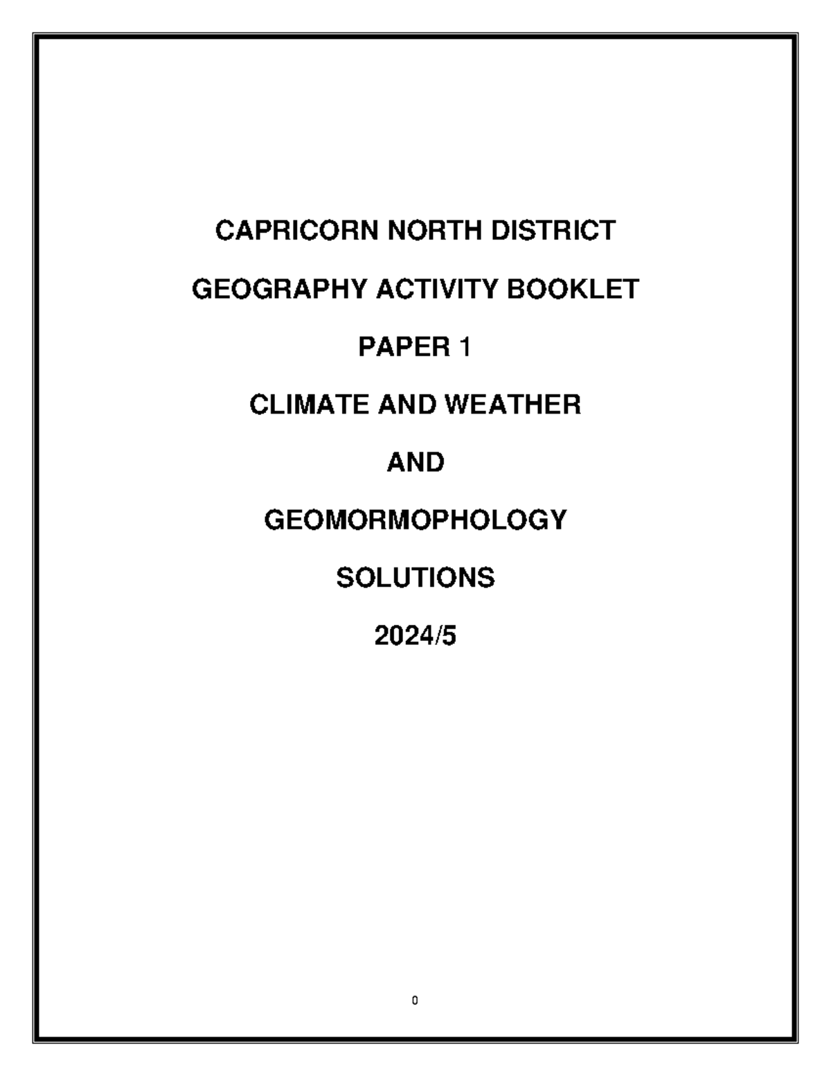 2024 Geog Solution P2 Geography Grade 12 2024 Capricorn North District Geography Activity 2024 Geog Solution P2 Geography Grade 12 2024 Capricorn North District Geography Activity