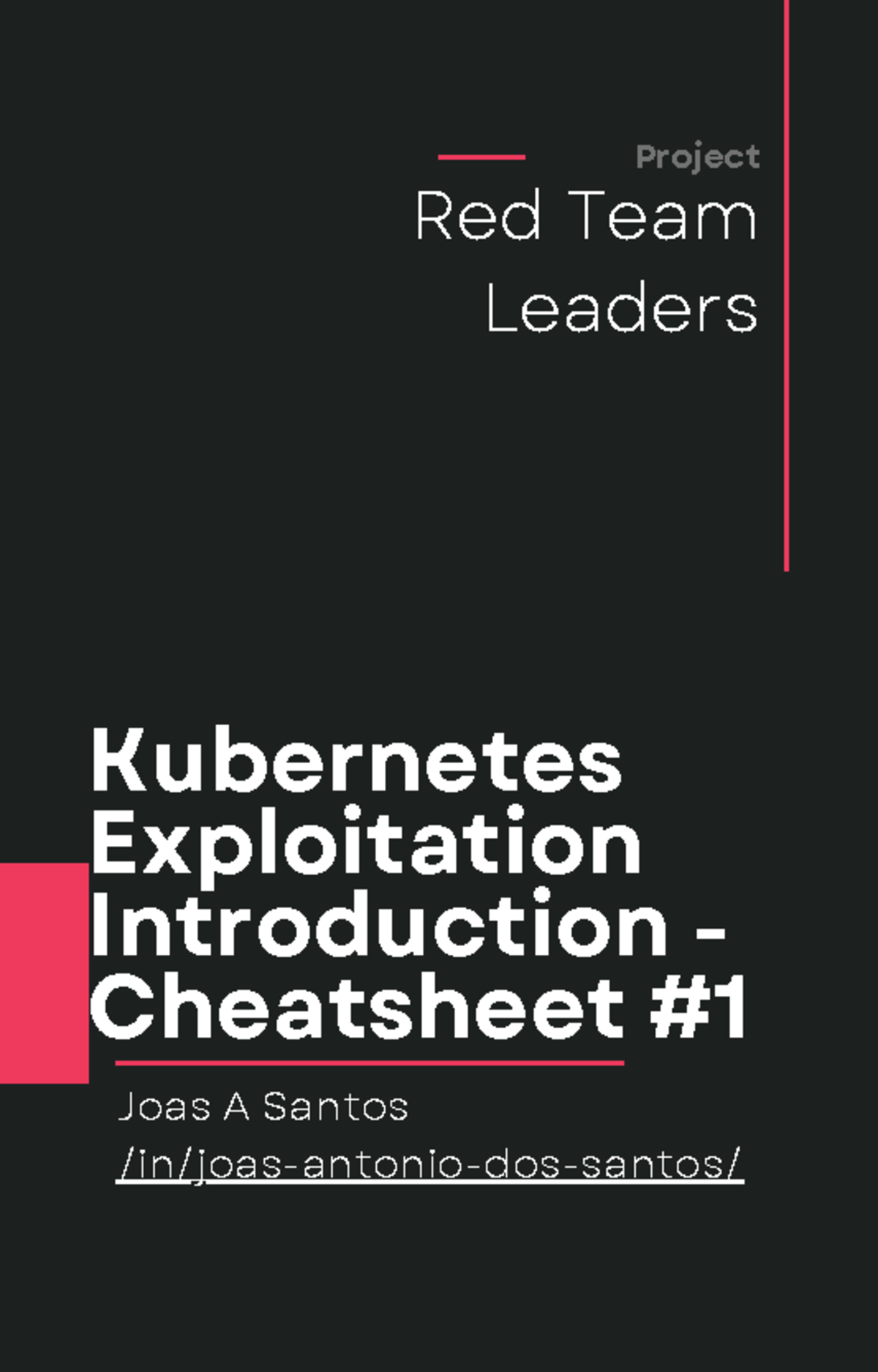 Kubernetes Exploitation Introduction Cheat Sheet 231202 112817 - Red ...