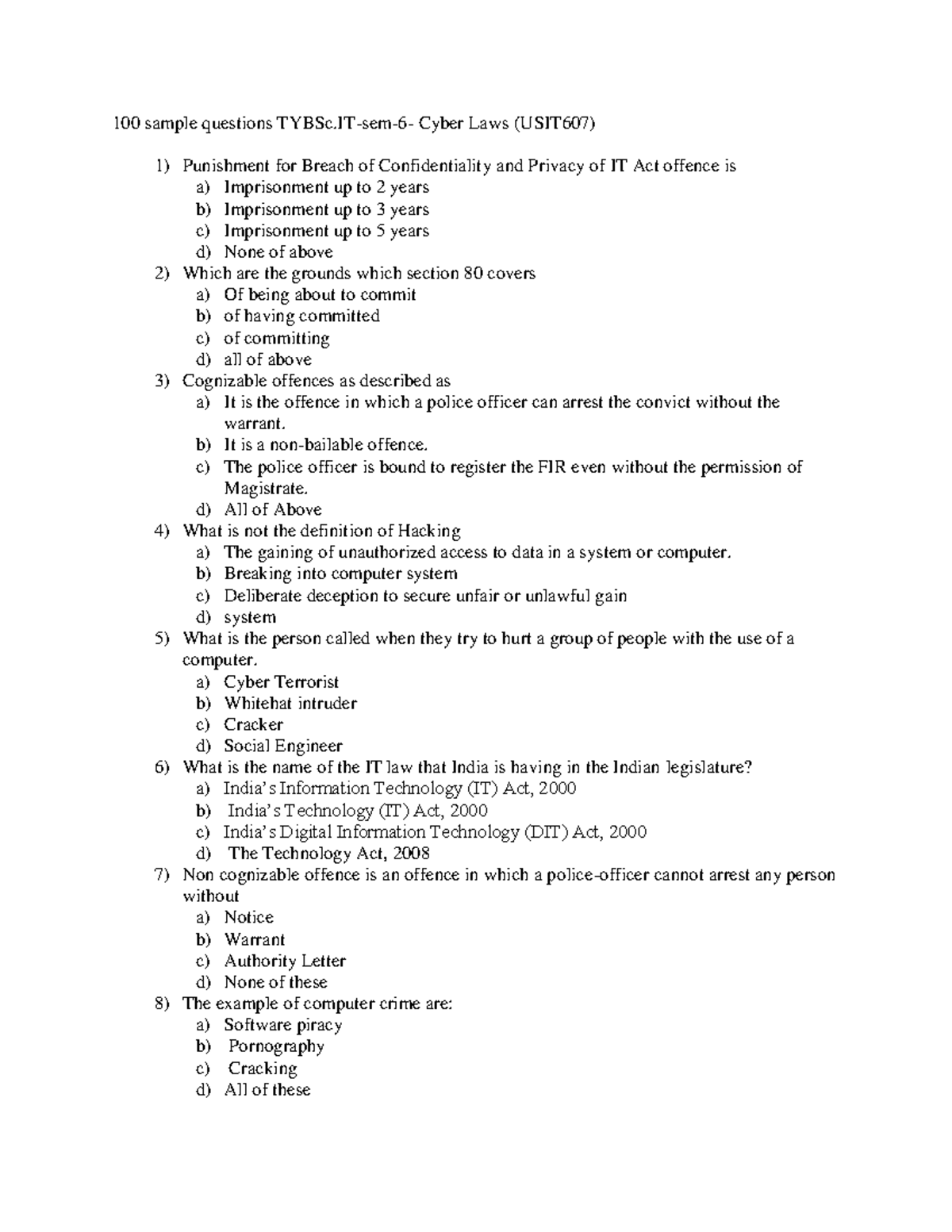 t-y-b-sc-i-t-sem-vi-cyber-laws-100-sample-questions-tybsc-sem-6