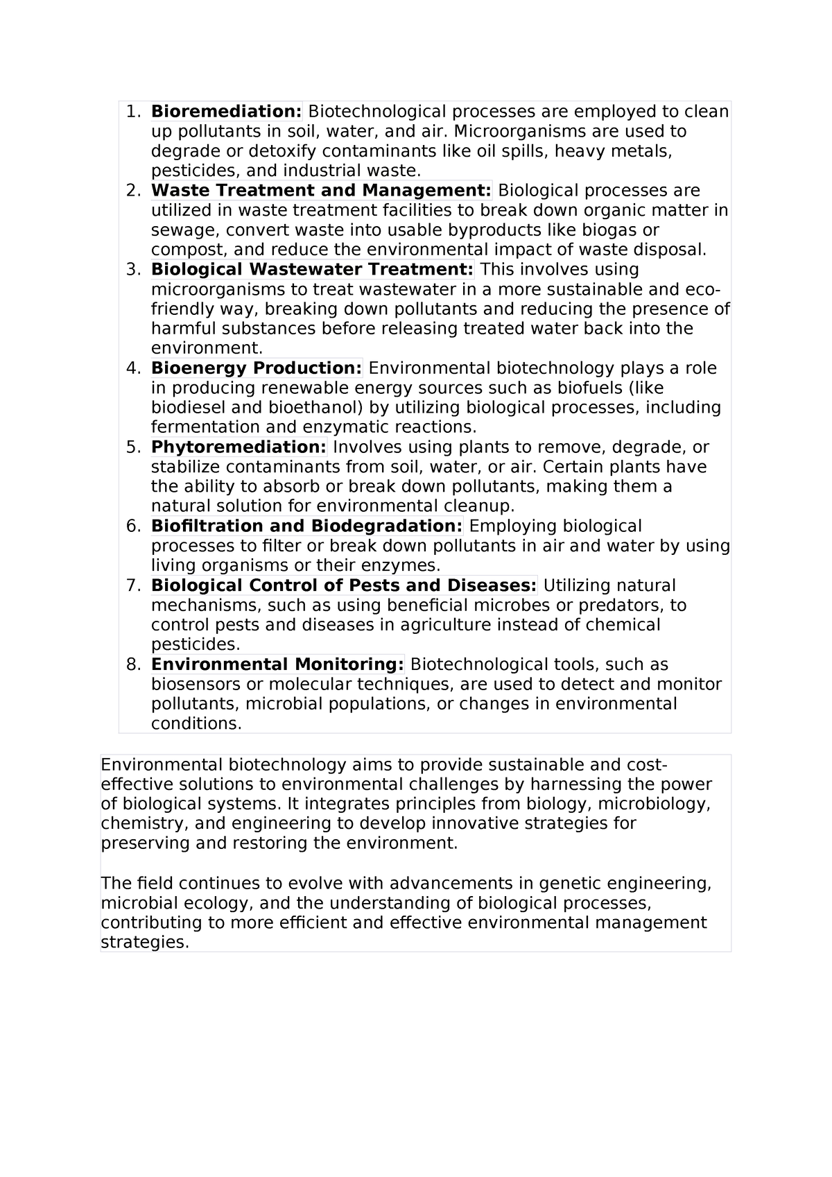 Bio216Part55 - tutorial - Bioremediation: Biotechnological processes ...