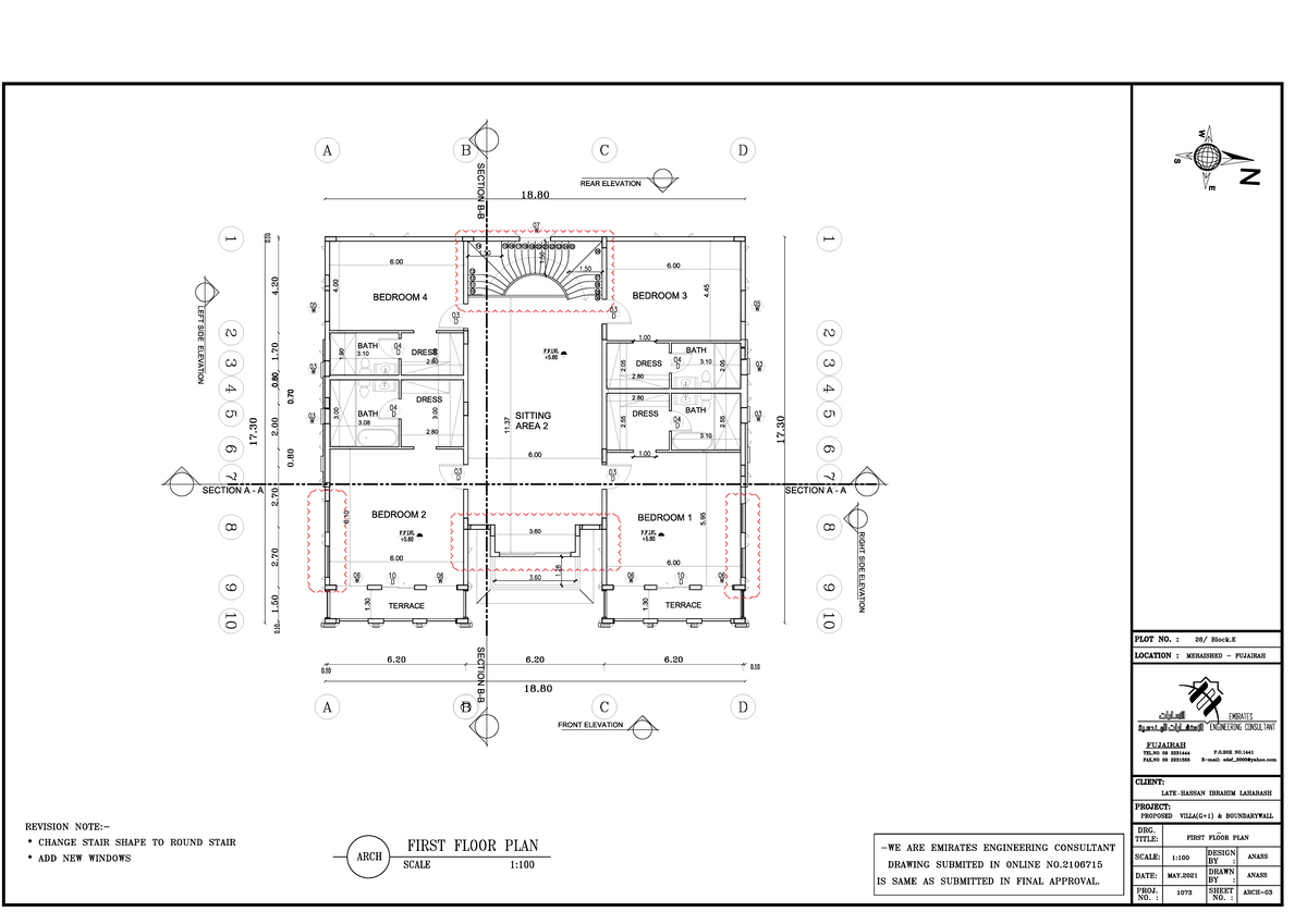 SSS2 - Two floor Bangla - Building Construction and Drawing - Studocu