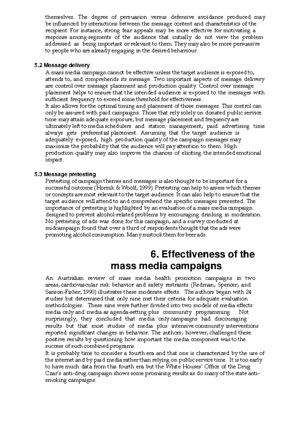 4 The Role Of Mass Communication In Public Health Themselves The