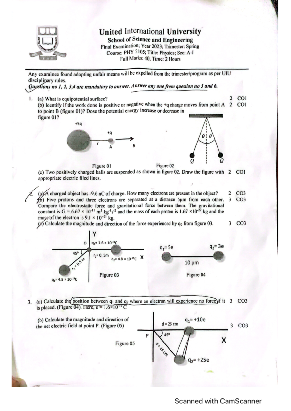 Physics Spring 2023 - Studocu